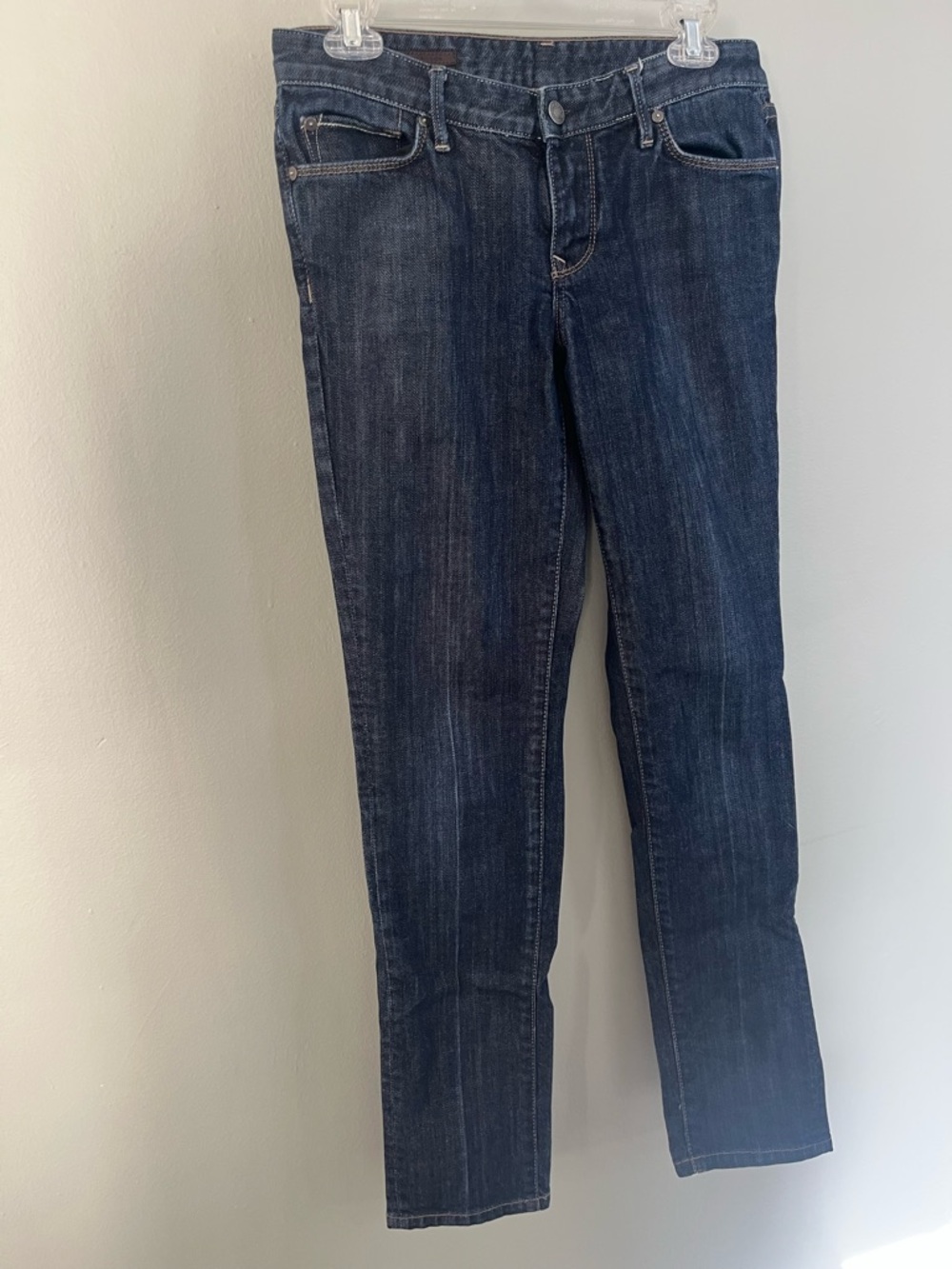 Club Monaco Dark Blue Straight Leg Jeans